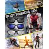 imageMotorcycle Riding Glasses Padded Frame Lens Block 100 UVBUVB for Outdoor Activity Sport1403matte Black