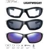 imageMotorcycle Riding Glasses Padded Frame Lens Block 100 UVBUVB for Outdoor Activity Sport24black