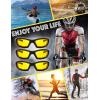 imageMotorcycle Riding Glasses Padded Frame Lens Block 100 UVBUVB for Outdoor Activity Sport27black