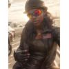 imageMotorcycle Riding Glasses Padded Frame Lens Block 100 UVBUVB for Outdoor Activity Sport5matte Black
