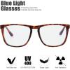 imageThe Fresh Blue Light Blocking Glasses Aviator Frame Anti Blue Ray Computer Game Glasses for Teens Men Women BAV301 GoldB2302 Demi