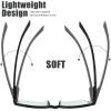 imageThe Fresh Blue Light Blocking Glasses Aviator Frame Anti Blue Ray Computer Game Glasses for Teens Men Women BAV301 GoldB622702 Crystal Grey Demi