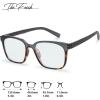 imageThe Fresh Blue Light Blocking Glasses Aviator Frame Anti Blue Ray Computer Game Glasses for Teens Men Women BAV301 GoldB622702 Crystal Grey Demi