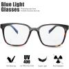 imageThe Fresh Blue Light Blocking Glasses Aviator Frame Anti Blue Ray Computer Game Glasses for Teens Men Women BAV301 GoldB622702 Crystal Grey Demi