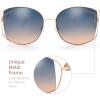 imageThe Fresh Classic Crystal Elegant Women Beauty Design Sunglasses Gift Box728701rose Gold