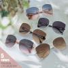 imageThe Fresh Classic Crystal Elegant Women Beauty Design Sunglasses Gift Box728702gold
