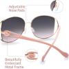 imageThe Fresh Classic Crystal Elegant Women Beauty Design Sunglasses Gift Box728702gold