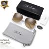 imageThe Fresh Classic Crystal Elegant Women Beauty Design Sunglasses Gift Box728705goldWhite