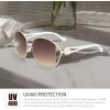imageThe Fresh Classic Crystal Elegant Women Beauty Design Sunglasses Gift Box728705goldWhite