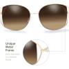 imageThe Fresh Classic Crystal Elegant Women Beauty Design Sunglasses Gift Box728705goldWhite