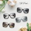 imageThe Fresh Classic Crystal Elegant Women Beauty Design Sunglasses Gift Box737701black