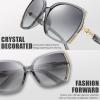 imageThe Fresh Classic Crystal Elegant Women Beauty Design Sunglasses Gift Box738605crystal Grey