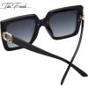 imageThe Fresh Classic Crystal Elegant Women Beauty Design Sunglasses Gift Box738702black