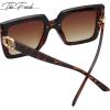 imageThe Fresh Classic Crystal Elegant Women Beauty Design Sunglasses Gift Box738703dark Demi