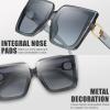 imageThe Fresh Classic Crystal Elegant Women Beauty Design Sunglasses Gift Box738705crystal Grey