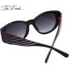 imageThe Fresh Classic Crystal Elegant Women Beauty Design Sunglasses Gift Box739802blackPurple