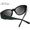 imageThe Fresh Classic Crystal Elegant Women Beauty Design Sunglasses Gift Box739803blackJade Green