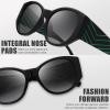 imageThe Fresh Classic Crystal Elegant Women Beauty Design Sunglasses Gift Box739803blackJade Green