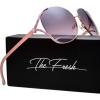 imageThe Fresh Classic Crystal Elegant Women Beauty Design Sunglasses Gift BoxL116gold