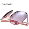 imageThe Fresh Classic Crystal Elegant Women Beauty Design Sunglasses Gift BoxL116gold