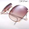 imageThe Fresh Classic Crystal Elegant Women Beauty Design Sunglasses Gift BoxL122gold