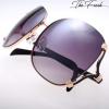 imageThe Fresh Classic Crystal Elegant Women Beauty Design Sunglasses Gift BoxL123gold