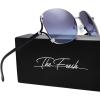 imageThe Fresh Classic Crystal Elegant Women Beauty Design Sunglasses Gift BoxL124silver