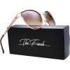 imageThe Fresh Classic Crystal Elegant Women Beauty Design Sunglasses Gift BoxL131gold