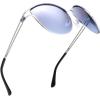 imageThe Fresh Classic Crystal Elegant Women Beauty Design Sunglasses Gift BoxL134silver