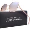 imageThe Fresh Classic Crystal Elegant Women Beauty Design Sunglasses Gift BoxL142gold