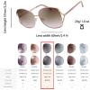 imageThe Fresh Classic Crystal Elegant Women Beauty Design Sunglasses Gift BoxL142gold