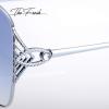 imageThe Fresh Classic Crystal Elegant Women Beauty Design Sunglasses Gift BoxL151silver