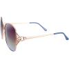 imageThe Fresh Classic Crystal Elegant Women Beauty Design Sunglasses Gift BoxL154gold