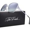 imageThe Fresh Classic Crystal Elegant Women Beauty Design Sunglasses Gift BoxL155silver