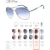 imageThe Fresh Classic Crystal Elegant Women Beauty Design Sunglasses Gift BoxL161silver