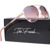 imageThe Fresh Classic Crystal Elegant Women Beauty Design Sunglasses Gift BoxL163rose Gold