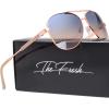 imageThe Fresh Classic Crystal Elegant Women Beauty Design Sunglasses Gift BoxL164rose Gold