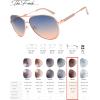 imageThe Fresh Classic Crystal Elegant Women Beauty Design Sunglasses Gift BoxL164rose Gold