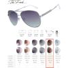 imageThe Fresh Classic Crystal Elegant Women Beauty Design Sunglasses Gift BoxL165silver