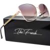 imageThe Fresh Classic Crystal Elegant Women Beauty Design Sunglasses Gift BoxL172gold