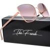 imageThe Fresh Classic Crystal Elegant Women Beauty Design Sunglasses Gift BoxL173rose Gold