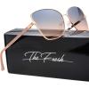 imageThe Fresh Classic Crystal Elegant Women Beauty Design Sunglasses Gift BoxL174rose Gold