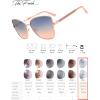 imageThe Fresh Classic Crystal Elegant Women Beauty Design Sunglasses Gift BoxL174rose Gold