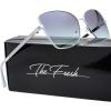 imageThe Fresh Classic Crystal Elegant Women Beauty Design Sunglasses Gift BoxL175silver