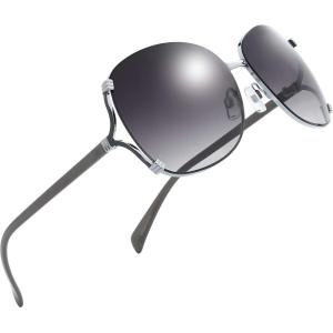 imageThe Fresh Classic Crystal Elegant Women Beauty Design Sunglasses Gift BoxL125silver