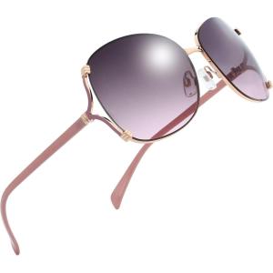 imageThe Fresh Classic Crystal Elegant Women Beauty Design Sunglasses Gift BoxL126gold