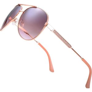 imageThe Fresh Classic Crystal Elegant Women Beauty Design Sunglasses Gift BoxL163rose Gold