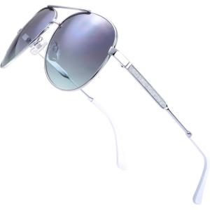 imageThe Fresh Classic Crystal Elegant Women Beauty Design Sunglasses Gift BoxL165silver