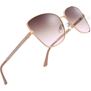 imageThe Fresh Classic Crystal Elegant Women Beauty Design Sunglasses Gift BoxL173rose Gold