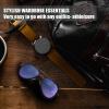 imageGothic Steampunk Side Shield Goggles Retro Round Sunglasses For Men Women  Exquisite Packaging620404gun GreyBlack